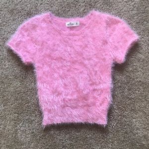 Hollister crop top sweater